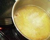 ◆えびとブロッコリーのバター醤油パスタ◆作り方1写真