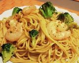◆えびとブロッコリーのバター醤油パスタ◆作り方5写真