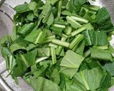 ナスと小松菜のゴマ風味味噌炒め作り方3写真