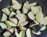 ナスと小松菜のゴマ風味味噌炒め作り方5写真