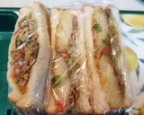 お手軽ホットサンド②～新ごぼうの炊きあげ作り方5写真