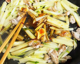 セロリとじゃがいもの中華炒め作り方7写真