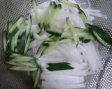 大根とホタテ貝柱のサラダ作り方1写真