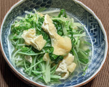 料理初心者さんのための超簡単　水菜の煮物作り方7写真