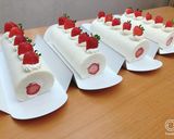 苺の純白ロールケーキ作り方18写真
