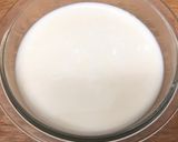 甘酒豆乳プリン（苺ソースがけ）作り方3写真