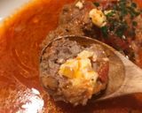 チーズinミートボールのトマトスープ作り方21写真