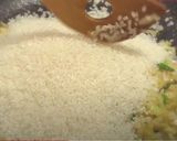 フライパンで簡単に♪魚介のパエリア作り方5写真