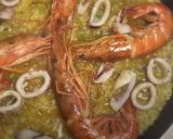 フライパンで簡単に♪魚介のパエリア作り方8写真
