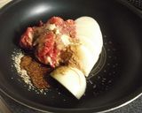 【10分で】甘辛牛肉とトマトのさっと炒め作り方1写真