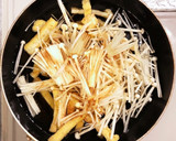 簡単！えのきと油揚げのさっと煮作り方1写真