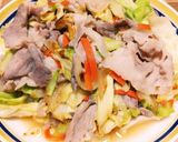 超簡単! 豚バラ肉塩キャベツ作り方5写真