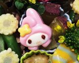 弥生９　マイメロディ　春弁当作り方7写真