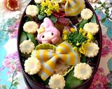 弥生９　マイメロディ　春弁当作り方8写真