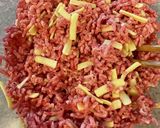 簡単！温玉のっけチーズハンバーグ作り方2写真