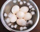 簡単☆白だしの煮卵作り方3写真