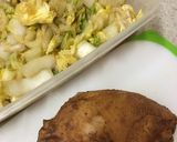 紅茶煮鶏むね肉と白菜のごまポンサラダ作り方4写真