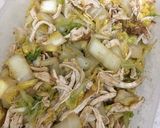 紅茶煮鶏むね肉と白菜のごまポンサラダ作り方6写真