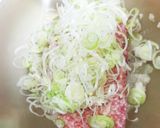 れんこんハンバーグ(なめ茸おろし)作り方4写真