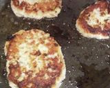 れんこんハンバーグ(なめ茸おろし)作り方7写真