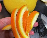 オレンジピール(柑橘系の皮で砂糖漬け)作り方2写真