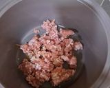 冷蔵庫一掃♪ピリ辛！チゲ風お味噌汁作り方2写真