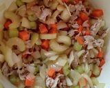トマト缶で豚肉と大豆の簡単トマト煮♪作り方4写真