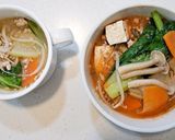 冷蔵庫一掃♪ピリ辛！チゲ風お味噌汁作り方8写真