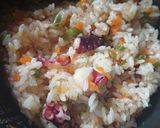 炊飯器で簡単★タコピラフ♪作り方5写真