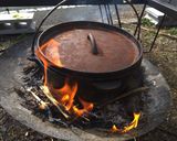 【焚火飯】イノシシと芽キャベツのポトフ作り方6写真