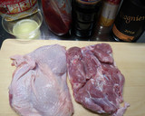 簡単！レモンとはちみつの鶏肉炒め作り方1写真