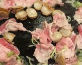 アスパラと豚バラと帆立のバター醤油炒め作り方3写真