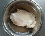 おもてなしにも☆鶏胸肉で簡単チキンピザ。作り方1写真