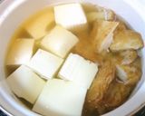 【発泡酒or炭酸水】湯豆腐作り方4写真
