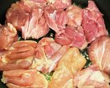 鶏もも肉の柚子胡椒ガーリック醤油炒め♪作り方2写真