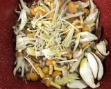 鮭川産きのこと鶏肉の旨味まるごとパスタ作り方4写真