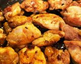 鶏もも肉の柚子胡椒ガーリック醤油炒め♪作り方3写真