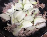 フライパンで肉豆腐作り方4写真