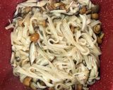 鮭川産きのこと鶏肉の旨味まるごとパスタ作り方6写真