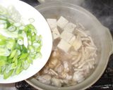 みぞれ鍋♪簡単レシピ鶏肉豆腐長ねぎ作り方8写真