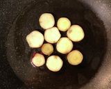 簡単♪大学芋風ホットケーキ作り方6写真