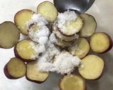 簡単♪大学芋風ホットケーキ作り方3写真