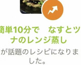 簡単10分で　なすとツナのレンジ蒸し作り方7写真