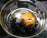 痛風対策！ひじきと卵の小鉢☆レンジで簡単作り方1写真