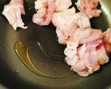 めんつゆだけ！大根と鶏肉の煮物作り方3写真
