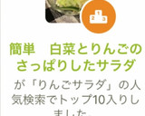 簡単　白菜とりんごのさっぱりしたサラダ作り方6写真