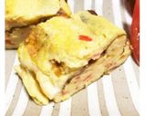 お財布に優しい♪カニかまだし巻き玉子作り方2写真