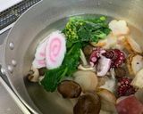 菜の花の海鮮雑煮作り方3写真