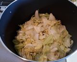 新玉ねぎ春キャベツふんわり鶏つくねスープ作り方2写真