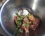 新玉ねぎ春キャベツふんわり鶏つくねスープ作り方3写真